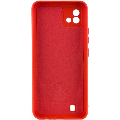 Чехол Silicone Cover Lakshmi Full Camera (A) для Realme C11 (2021) Красный / Red