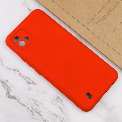 Чехол Silicone Cover Lakshmi Full Camera (A) для Realme C11 (2021) Красный / Red