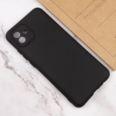 Чехол Silicone Cover Lakshmi Full Camera (A) для Samsung Galaxy A04 Черный / Black