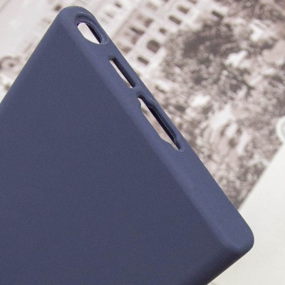 Чехол Silicone Cover Lakshmi Full Camera (AAA) для Samsung Galaxy S23 Ultra Темно-синий / Midnight blue