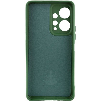 Чехол Silicone Cover Lakshmi Full Camera (AAA) для Xiaomi Redmi Note 12 4G Зеленый / Cyprus Green