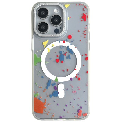 Чехол TPU+PC Flush with MagSafe для Apple iPhone 14 Pro Max (6.7") White
