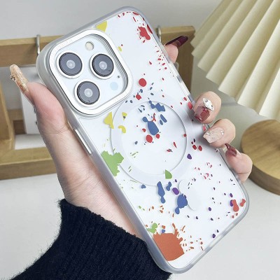 Чехол TPU+PC Flush with MagSafe для Apple iPhone 14 Pro Max (6.7") White