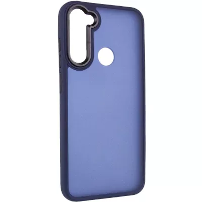 Чехол TPU+PC Lyon Frosted для Xiaomi Redmi Note 8T Navy Blue