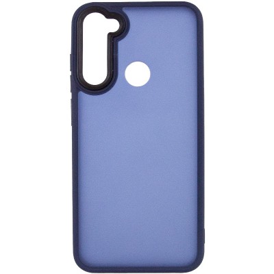 Чехол TPU+PC Lyon Frosted для Xiaomi Redmi Note 8T Navy Blue