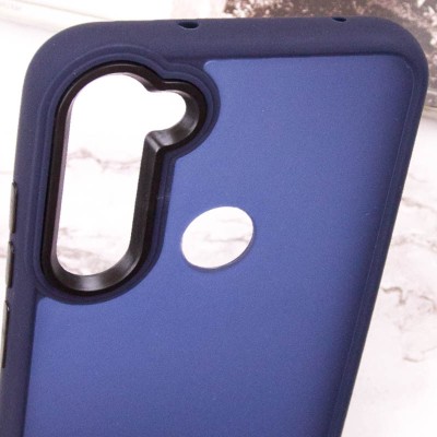 Чехол TPU+PC Lyon Frosted для Xiaomi Redmi Note 8T Navy Blue