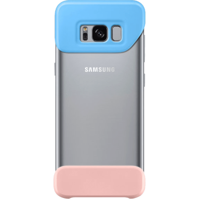 Чехол-накладка Samsung S8 G950 2 Piece Cover Blue/Peach (EF-MG950CLEGRU)