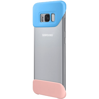 Чехол-накладка Samsung S8 G950 2 Piece Cover Blue/Peach (EF-MG950CLEGRU)