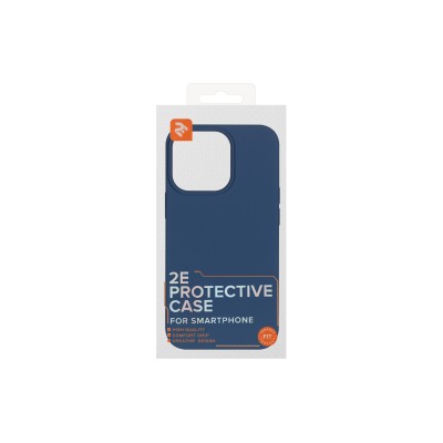 Чохол 2Е Basic для iPhone 13 Pro, Liquid Silicone, синій світлий (2E-IPH-13PR-OCLS-CB)