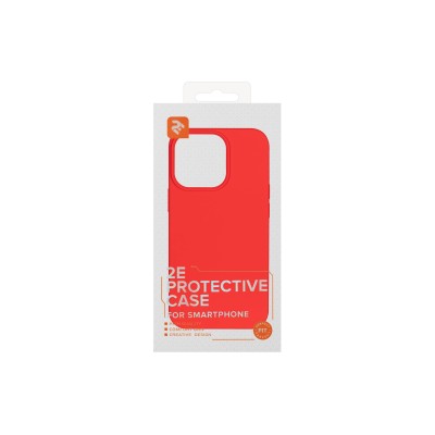 Чохол 2Е Basic для iPhone 14 Pro , Liquid Silicone, червоний (2E-IPH-14PR-OCLS-RD) Чохол 2Е Basic для iPhone 14 Pro , Liquid Silicone, червоний (2E-IPH-14PR-OCLS-RD)