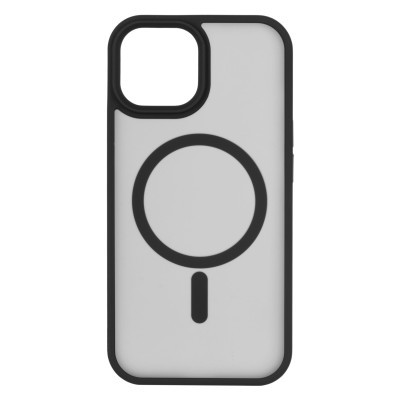 Чохол 2Е Basic для iPhone 15, Soft Touch MagSafe Cover,чорний (2E-IPH-15-OCLS-BK)