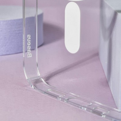 Чохол Baseus Crystal Magnetic iPhone 14 Plus/15 Plus transparent