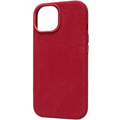 Чохол Denim with MagSafe для Apple iPhone 14 Pro (6.1") Red Чохол Denim with MagSafe для Apple iPhone 14 Pro (6.1") Red