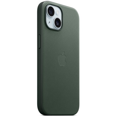 Чохол FineWoven (AAA) with MagSafe для Apple iPhone 15 (6.1") Ever Green