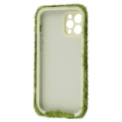 Чохол Fluffy Love Case iPhone 12 Pro Max green