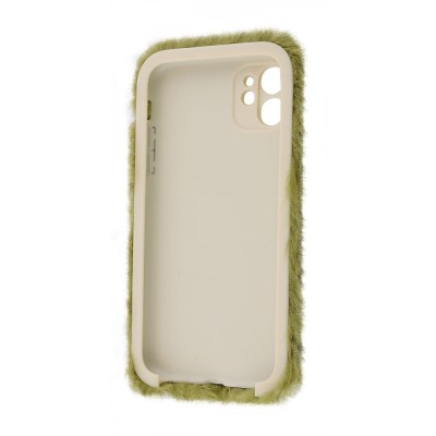 Чохол Fluffy Love Case iPhone 15 Pro Max green