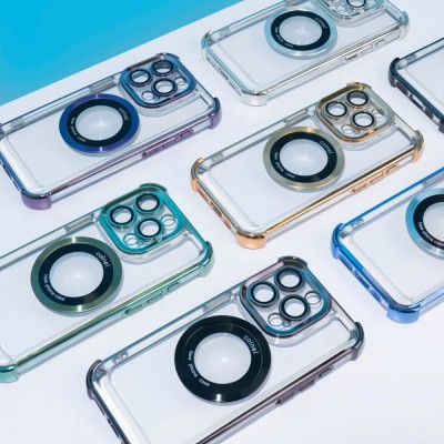 Чохол Glossy Case with Magnetic Ring iPhone 15 green