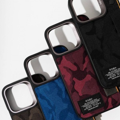 Чохол Kajsa Outdoor Collection with Magnetic Ring iPhone 16 Pro black