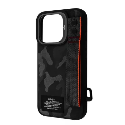 Чохол Kajsa Outdoor Collection with Magnetic Ring iPhone 16 Pro Max black