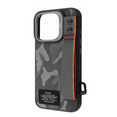 Чохол Kajsa Outdoor Collection with Magnetic Ring iPhone 16 Pro Max gray