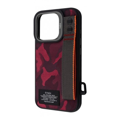 Чохол Kajsa Outdoor Collection with Magnetic Ring iPhone 16 Pro Max red