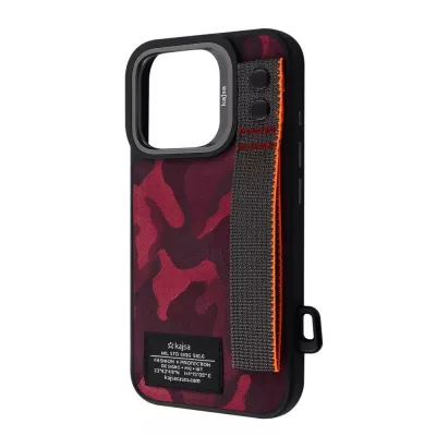 Чохол Kajsa Outdoor Collection with Magnetic Ring iPhone 16 Pro Max red