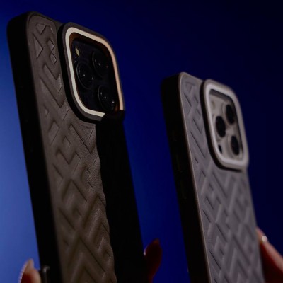 Чохол Kajsa Rhombus Collection with Magnetic Ring iPhone 16 Pro blue