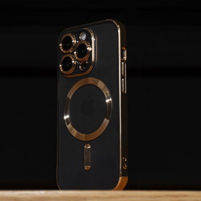 Чохол Metal Matte Case with Magnetic Ring iPhone 12 Pro black