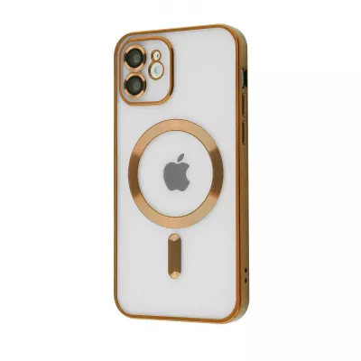 Чохол Metal Matte Case with Magnetic Ring iPhone 12 Pro Max gold