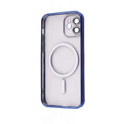 Чохол Metal Matte Case with Magnetic Ring iPhone 12 silver