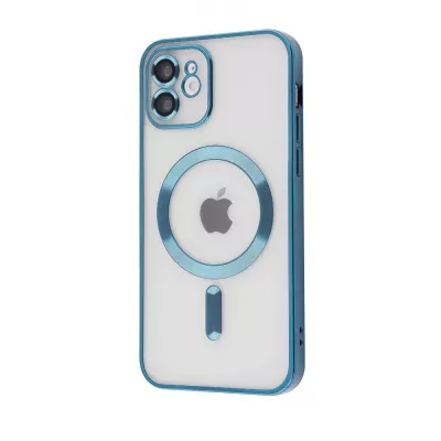 Чохол Metal Matte Case with Magnetic Ring iPhone 13 Pro Max sierra blue