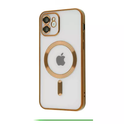 Чохол Metal Matte Case with Magnetic Ring iPhone 14 Pro gold