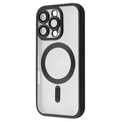 Чохол Metal Matte Case with Magnetic Ring iPhone 16 Pro black titanium