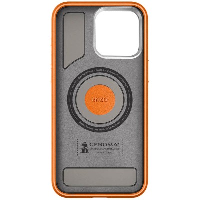 Чохол PC+Leather SGP with MagSafe для Apple iPhone 15 Pro (6.1") Brown