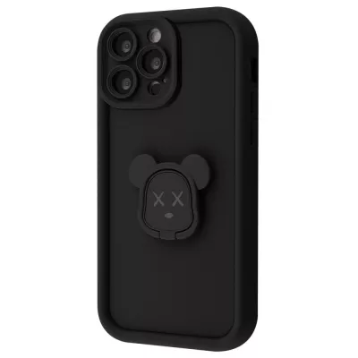 Чохол Pretty Case iPhone 12 Pro Max bear/black