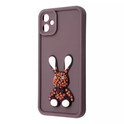 Чохол Pretty Things Case Samsung Galaxy A06 brown/rabbit