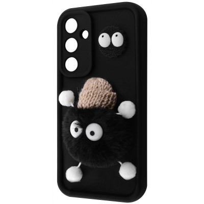 Чохол Pretty Things Case Samsung Galaxy A34 black/fluffy black
