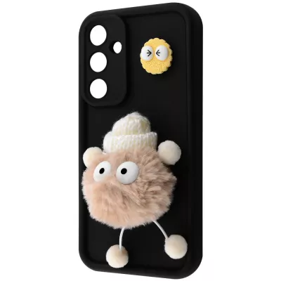 Чохол Pretty Things Case Samsung Galaxy S23 FE black/fluffy white