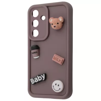 Чохол Pretty Things Case Samsung Galaxy S24 brown/bear