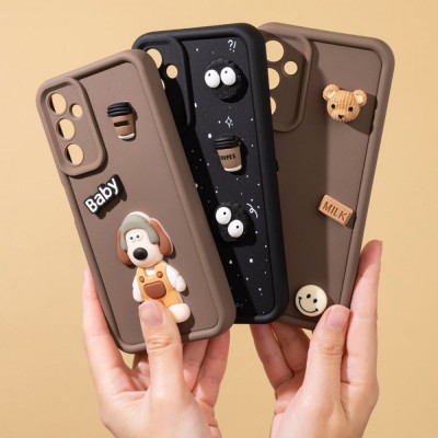 Чохол Pretty Things Case Xiaomi Redmi Note 11 Pro/Redmi Note 12 Pro 4G brown/baby