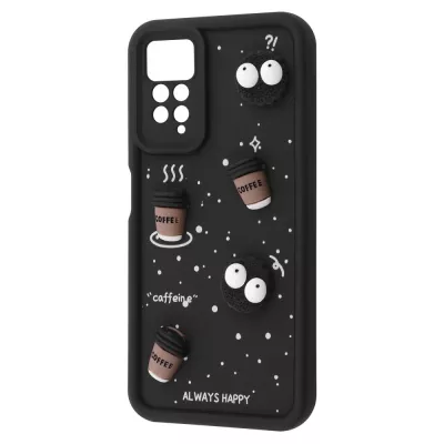 Чохол Pretty Things Case Xiaomi Redmi Note 11 Pro/Redmi Note 12 Pro 4G brown/fluffy white