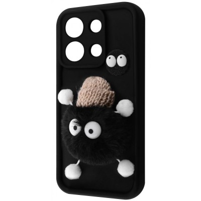 Чохол Pretty Things Case Xiaomi Redmi Note 13 4G black/fluffy black