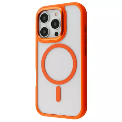 Чохол Proove Clear Essence Case with Magnetic Ring iPhone 16 orange (PCCEIP160010)