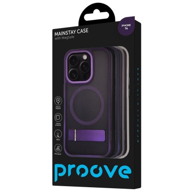 Чохол Proove Mainstay Case with Magnetic Ring iPhone 14 deep purple (PCMCIP140004)