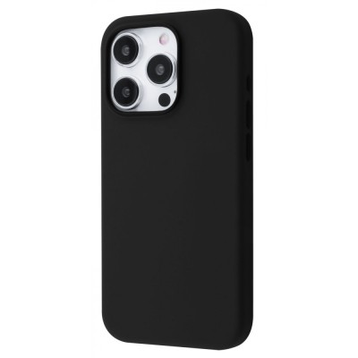 Чохол Proove Silicone Case with Magnetic Ring iPhone 15 Pro black (PCSMIP15P002)