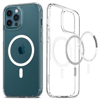 Чохол SGP Ultra Hybrid (MagFit) для Apple iPhone 12 Pro Max (6.7") Прозорий