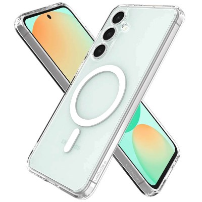 Чохол SGP Ultra Hybrid (MagFit) для Samsung Galaxy S25+ Прозорий