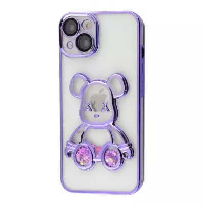 Чохол Shining Bear Case iPhone 13 dark purple