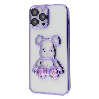 Чохол Shining Bear Case iPhone 13 Pro dark purple