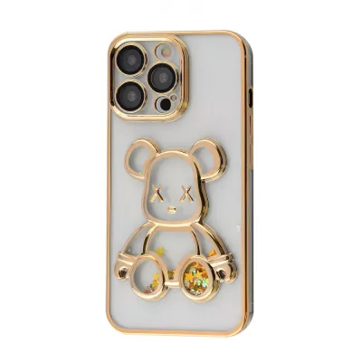 Чохол Shining Bear Case iPhone 13 Pro gold